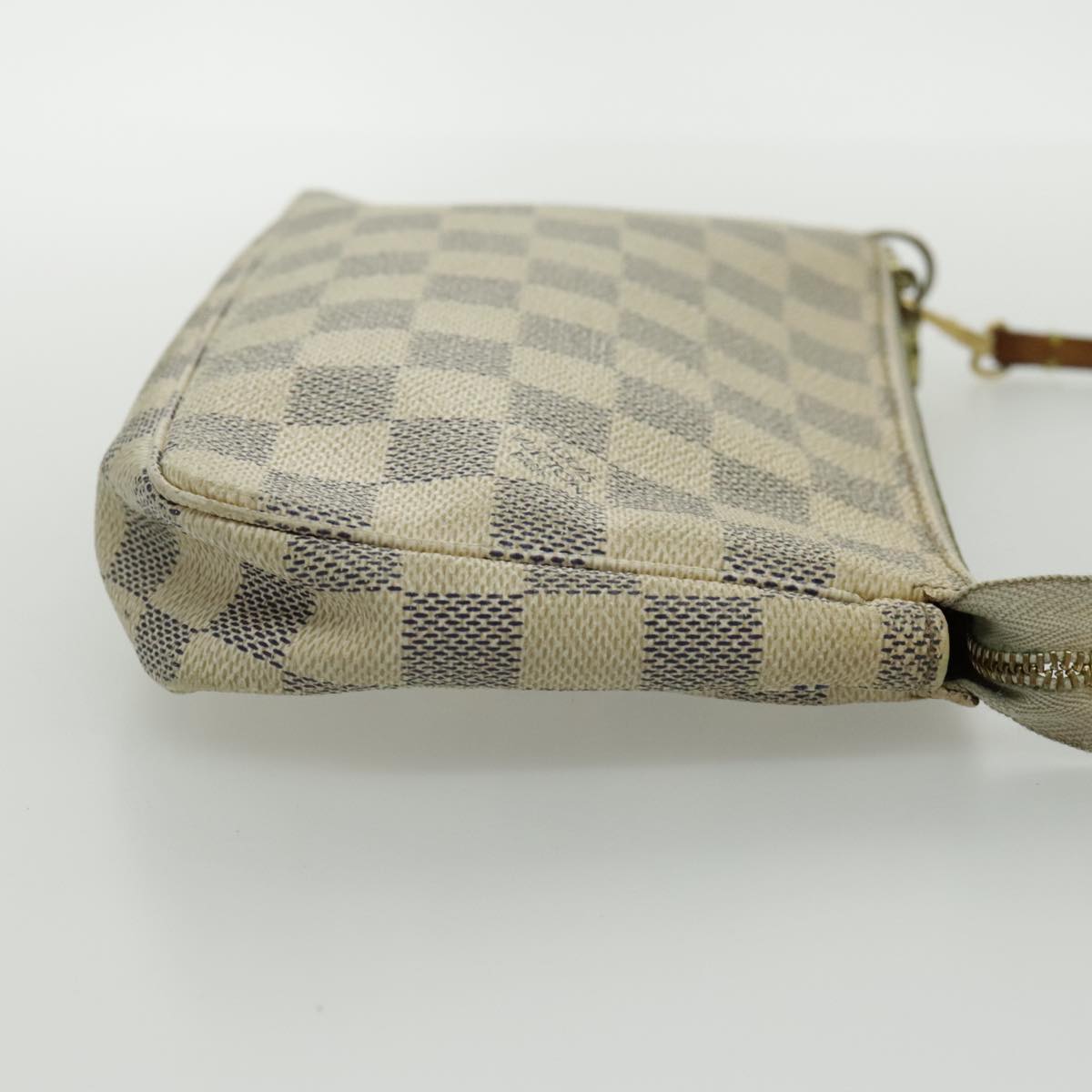 LOUIS VUITTON Damier Azur Pochette Accessoires Pouch N51986 LV Auth 96446