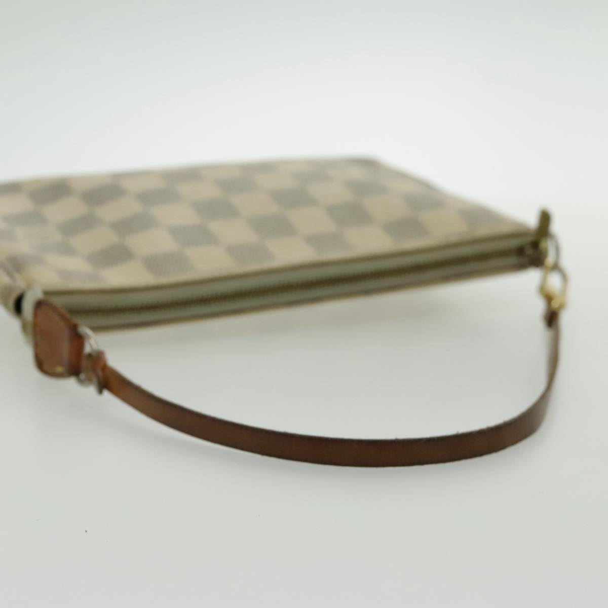 LOUIS VUITTON Damier Azur Pochette Accessoires Pouch N51986 LV Auth 96446