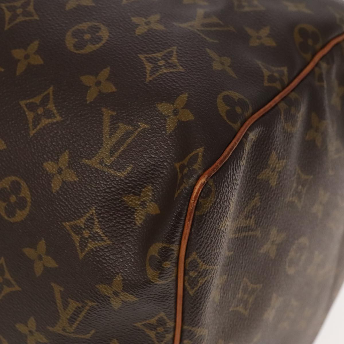 LOUIS VUITTON Monogram Keepall 55 Boston Bag M41424 LV Auth 96461