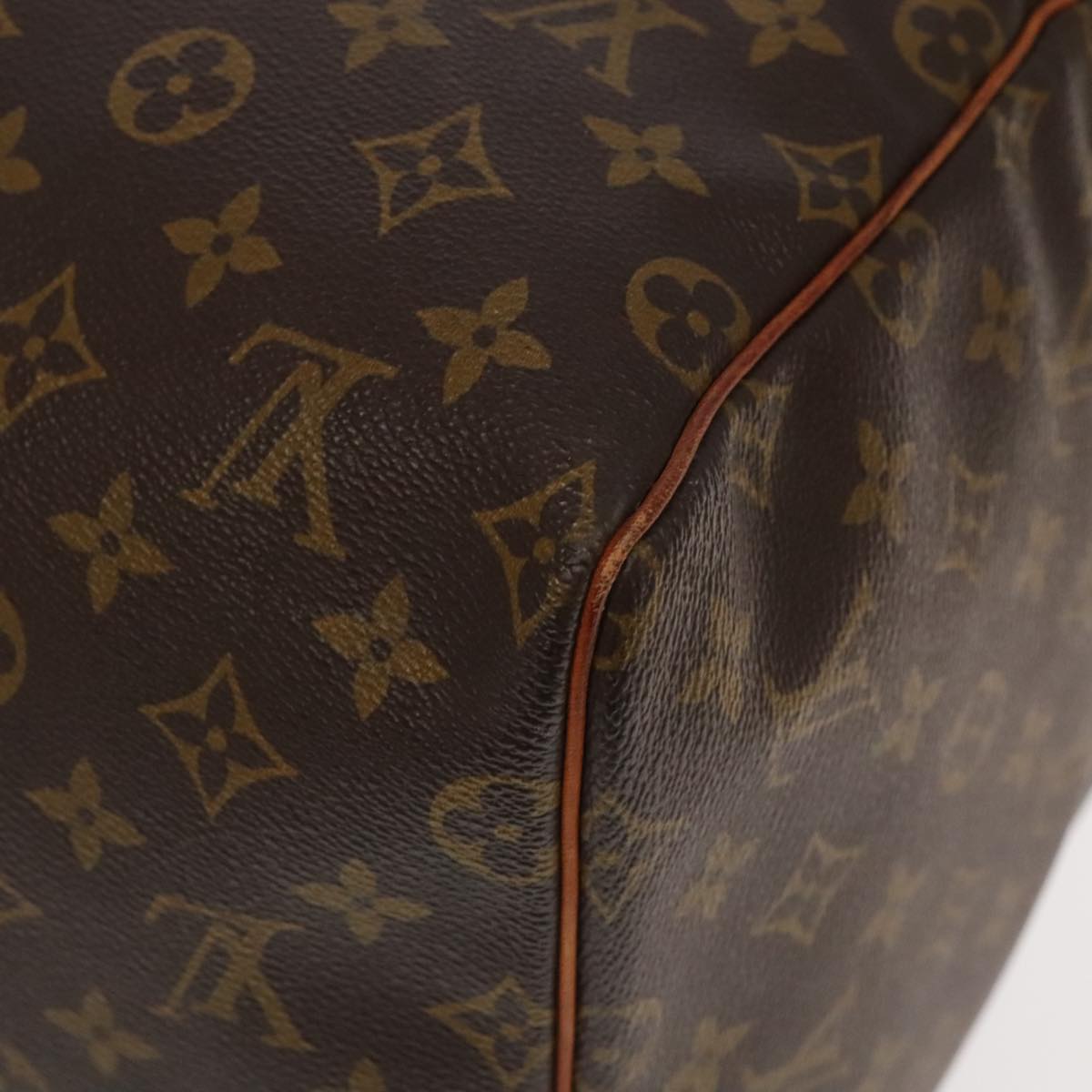 LOUIS VUITTON Monogram Keepall 55 Boston Bag M41424 LV Auth 96461