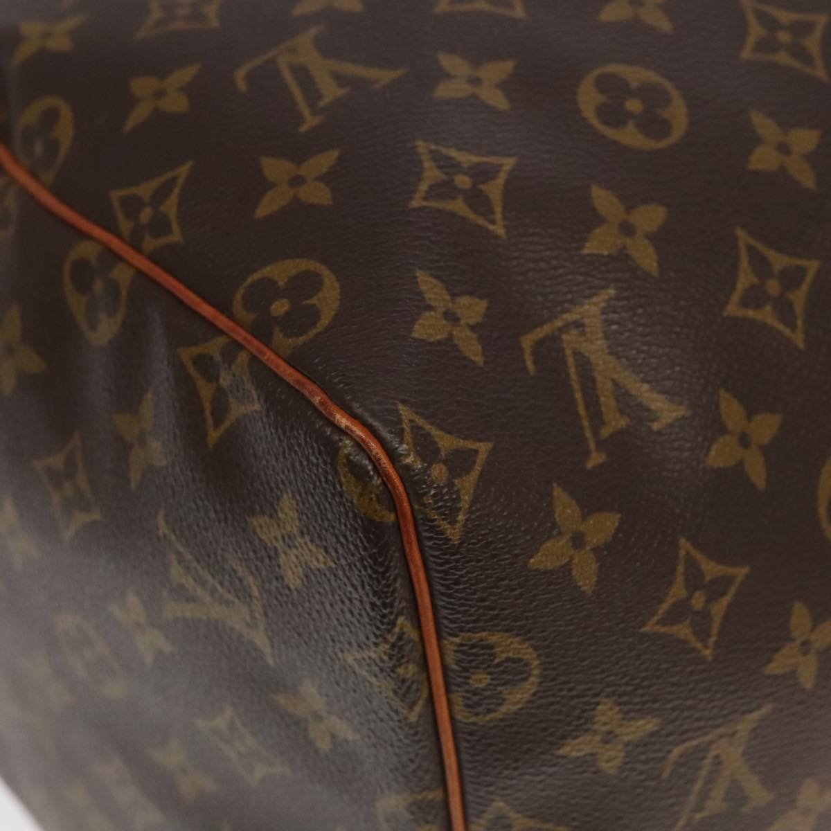 LOUIS VUITTON Monogram Keepall 55 Boston Bag M41424 LV Auth 96461