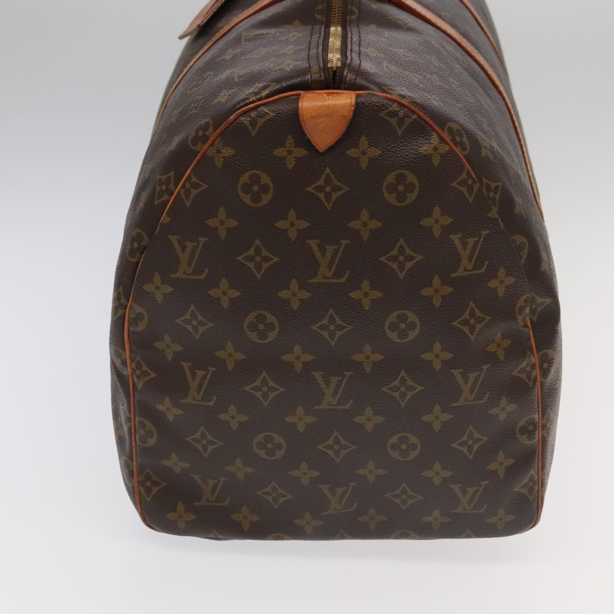 LOUIS VUITTON Monogram Keepall 55 Boston Bag M41424 LV Auth 96461