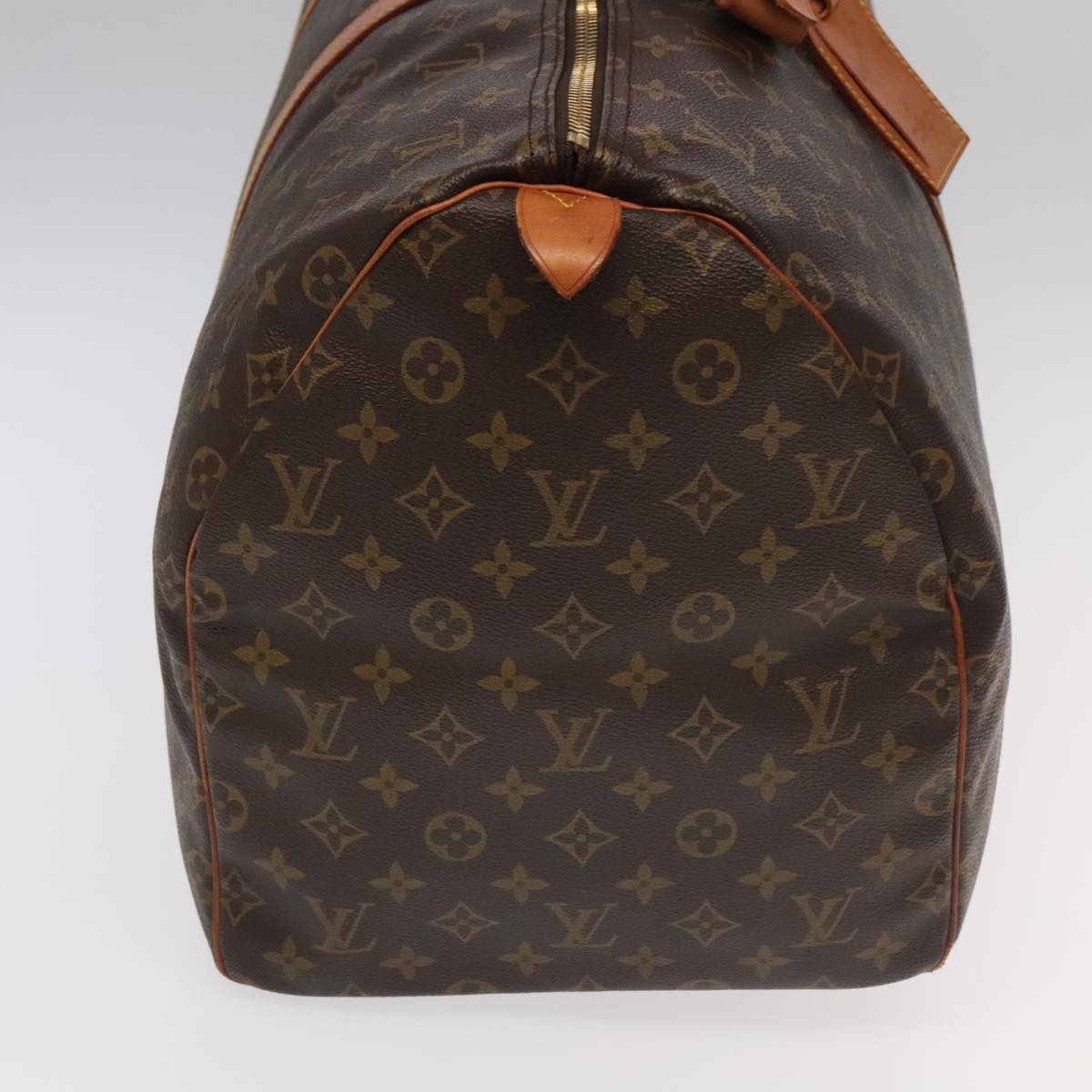 LOUIS VUITTON Monogram Keepall 55 Boston Bag M41424 LV Auth 96461