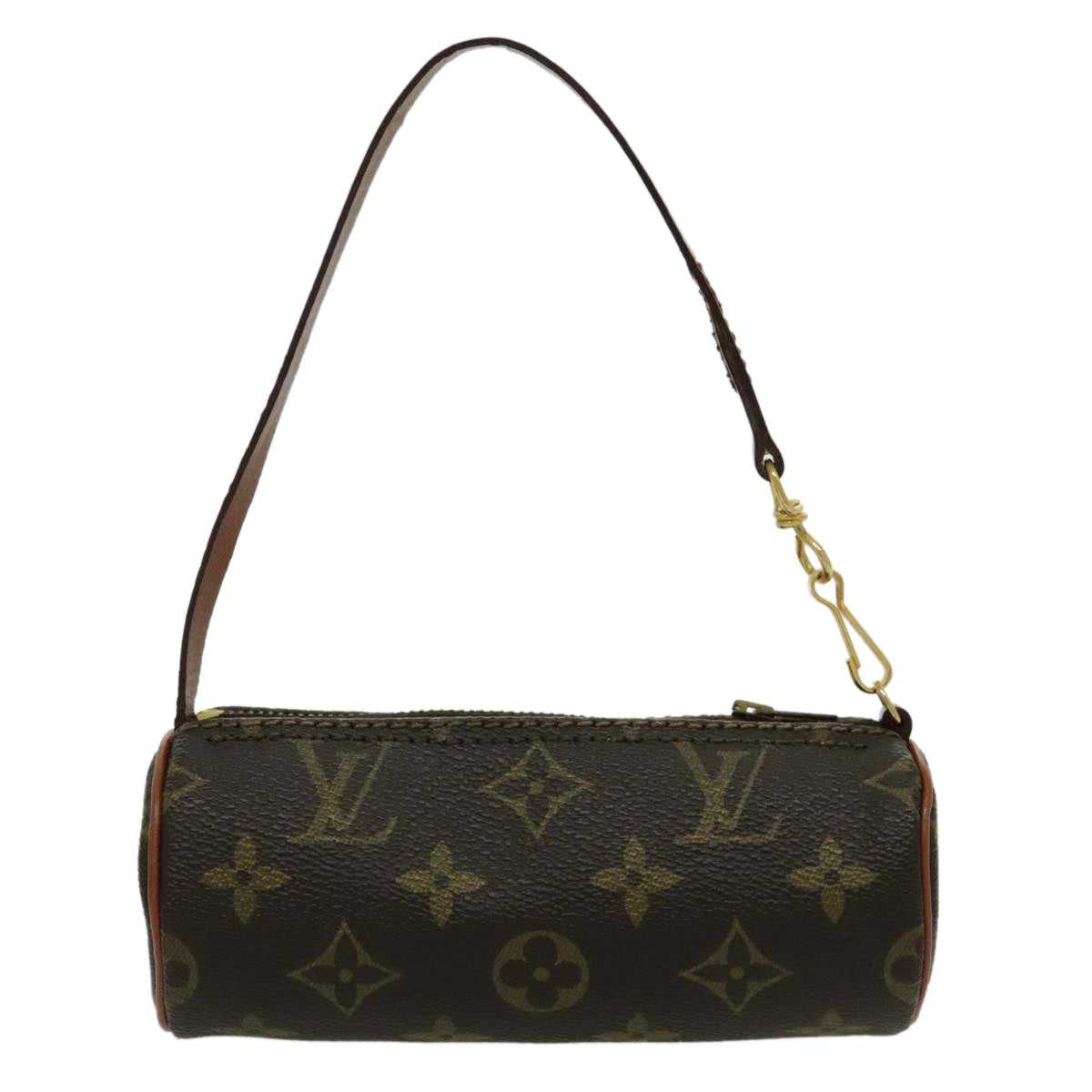 LOUIS VUITTON Monogram Papillon Pouch LV Auth 96474