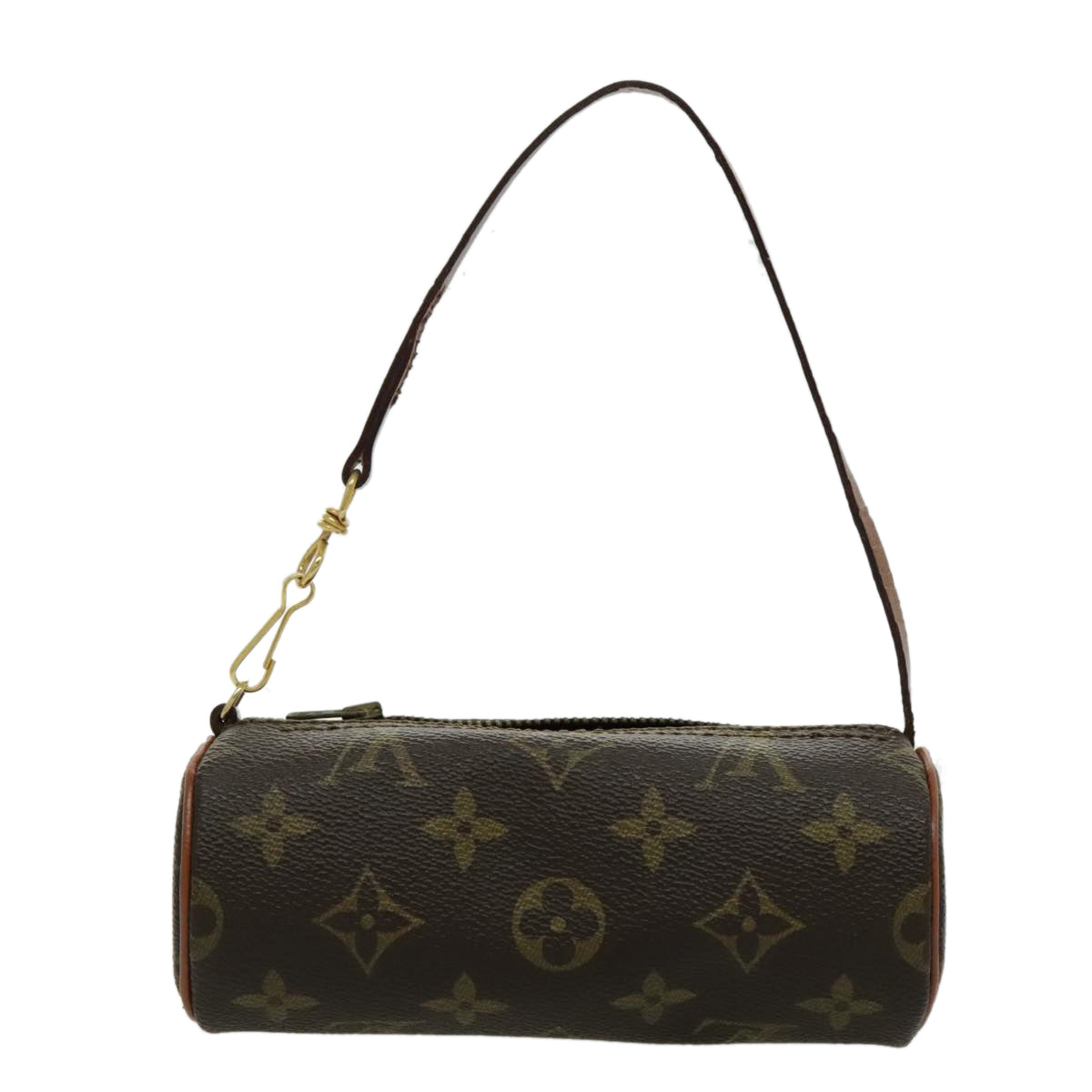 LOUIS VUITTON Monogram Papillon Pouch LV Auth 96474