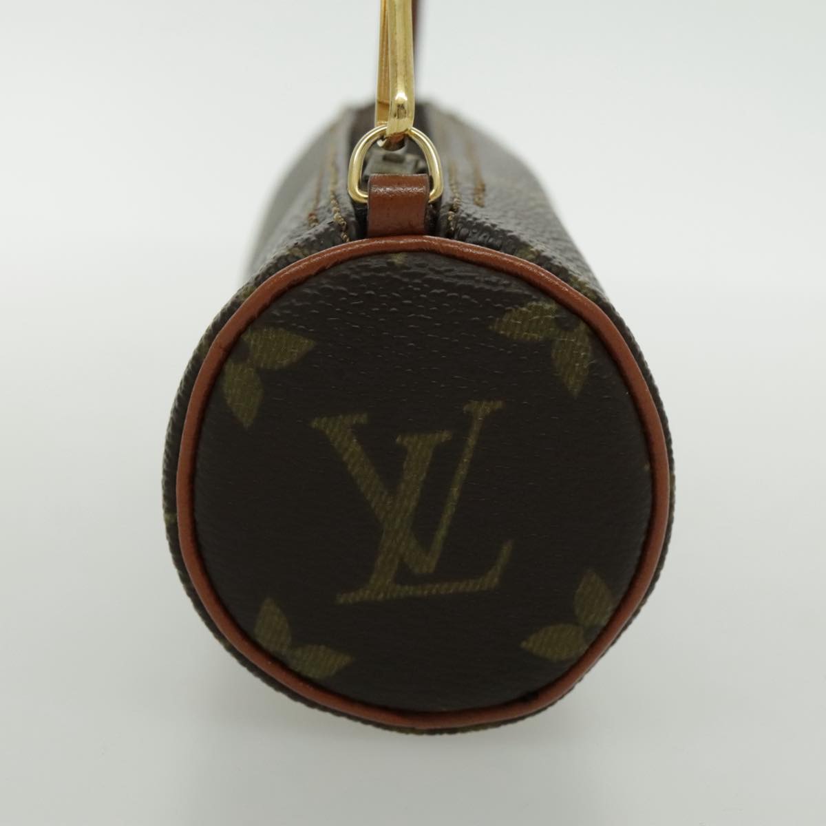 LOUIS VUITTON Monogram Papillon Pouch LV Auth 96474