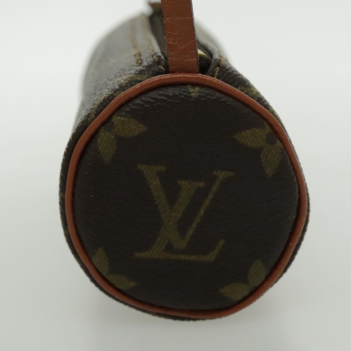 LOUIS VUITTON Monogram Papillon Pouch LV Auth 96474