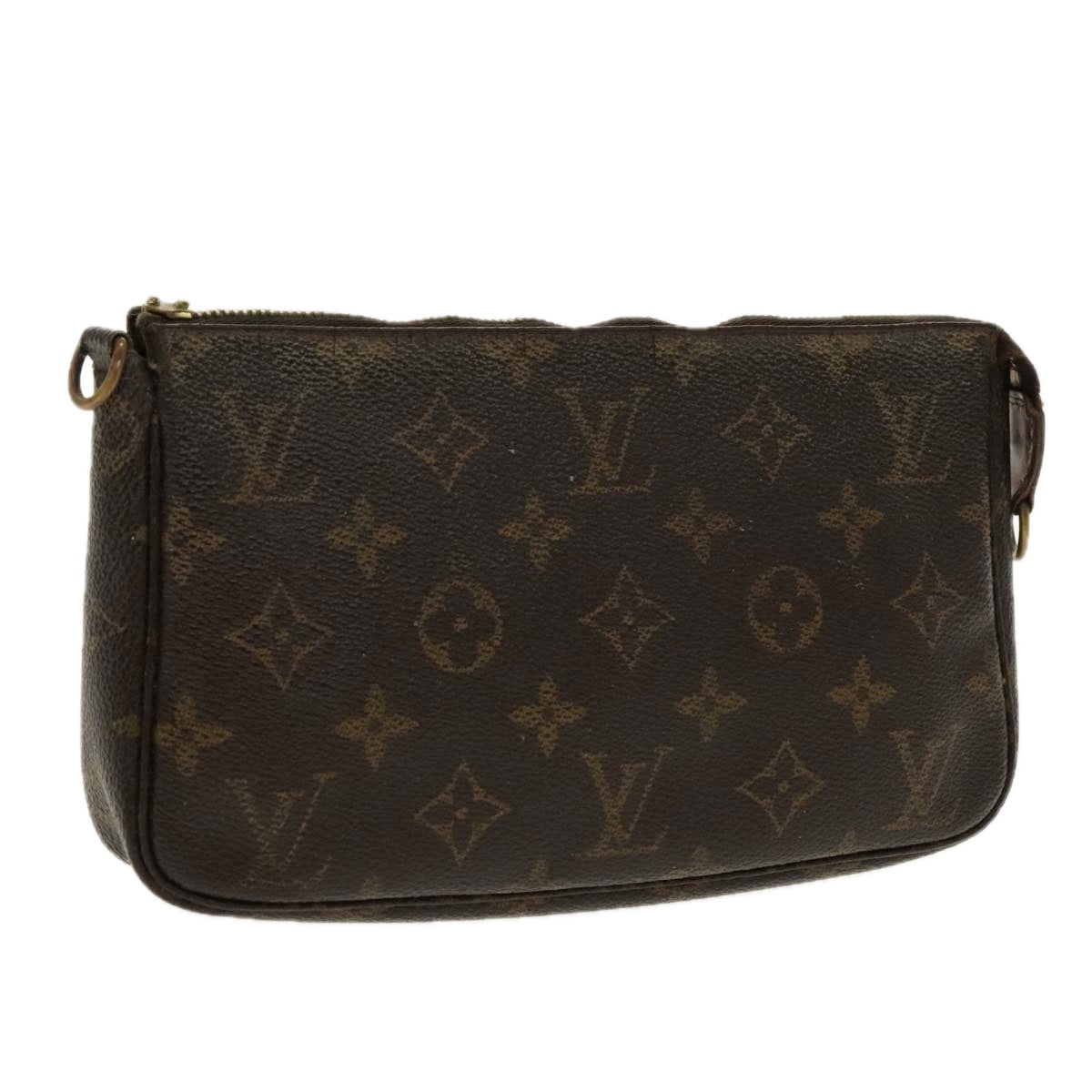 LOUIS VUITTON Monogram Pochette Accessoires Pouch M51980 LV Auth 96480