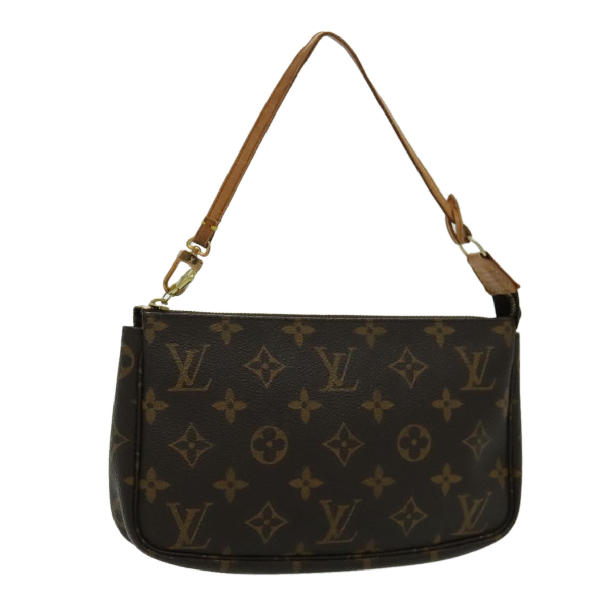 LOUIS VUITTON Monogram Pochette Accessoires Pouch M51980 LV Auth 96494