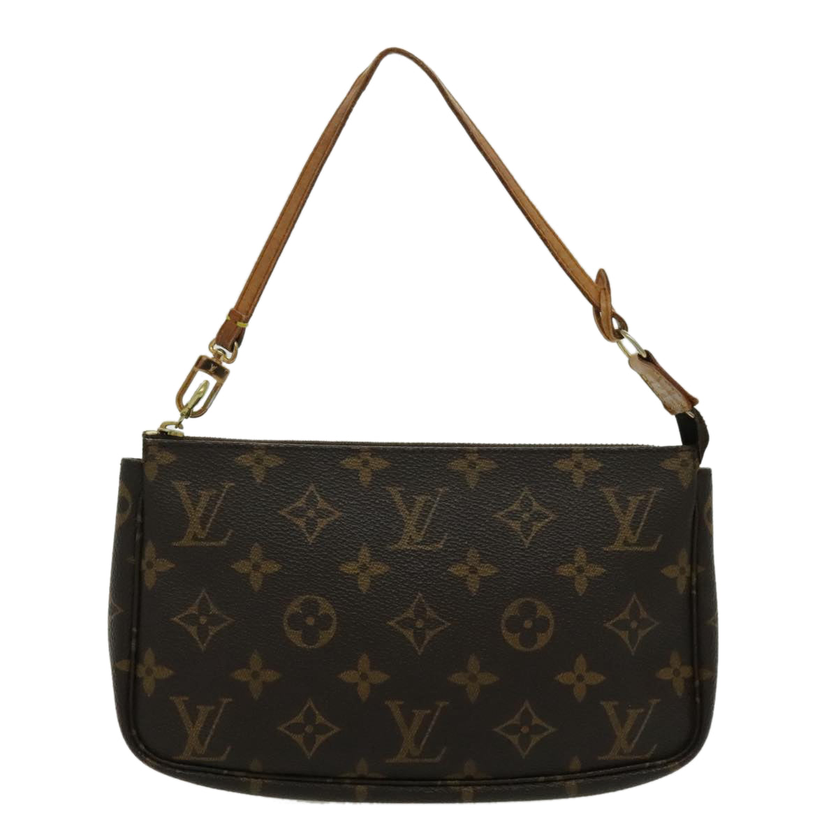 LOUIS VUITTON Monogram Pochette Accessoires Pouch M51980 LV Auth 96494