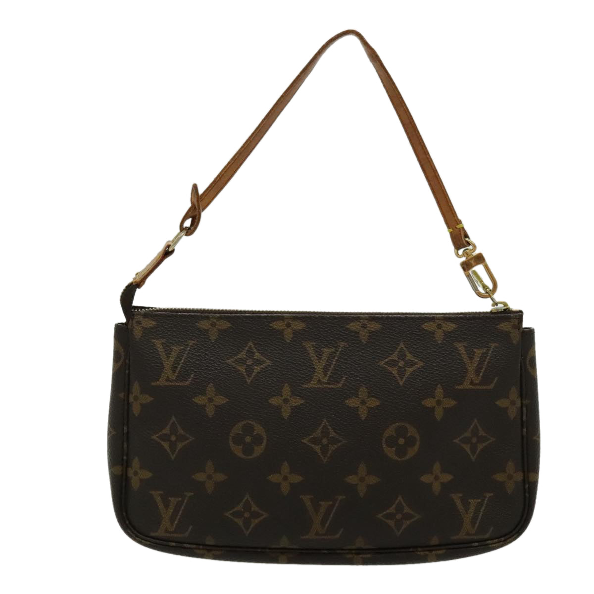 LOUIS VUITTON Monogram Pochette Accessoires Pouch M51980 LV Auth 96494