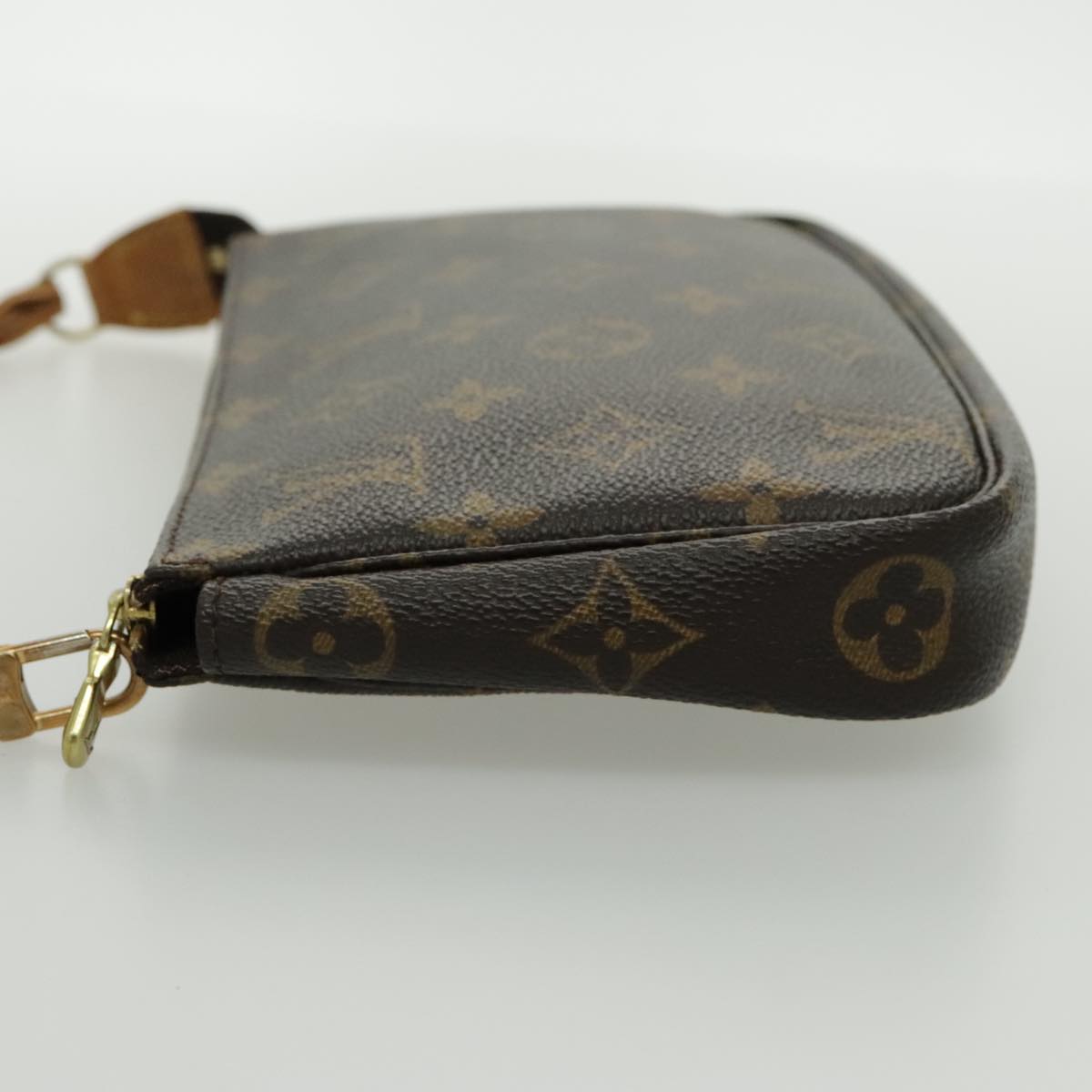 LOUIS VUITTON Monogram Pochette Accessoires Pouch M51980 LV Auth 96494