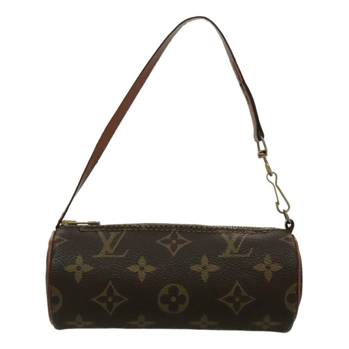 LOUIS VUITTON Monogram Papillon Pouch LV Auth 96496