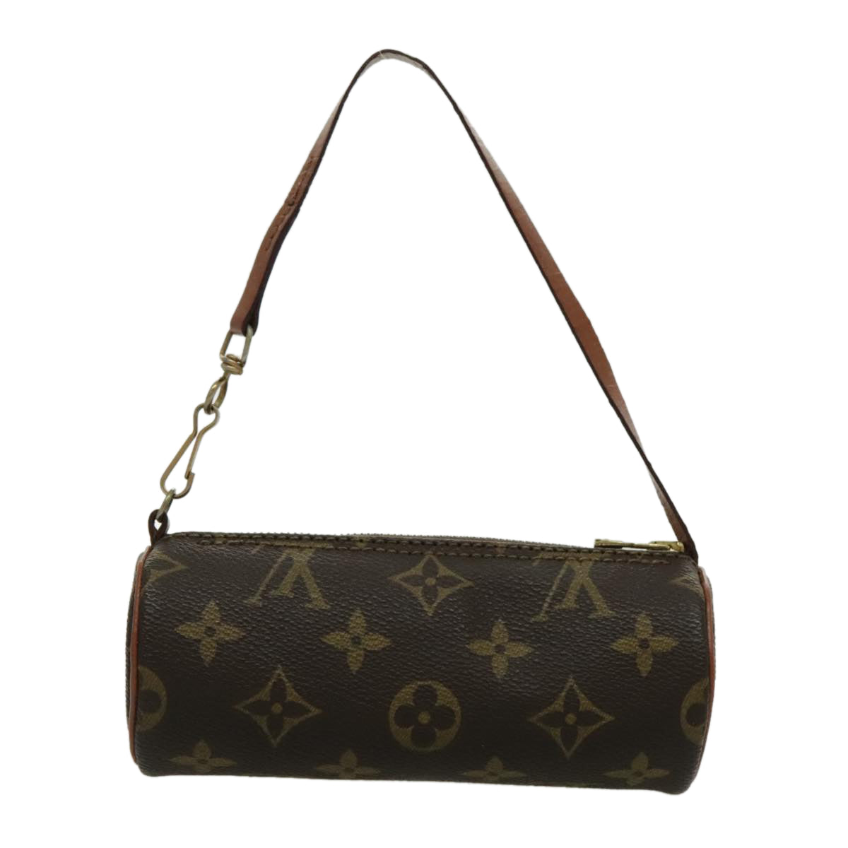 LOUIS VUITTON Monogram Papillon Pouch LV Auth 96496