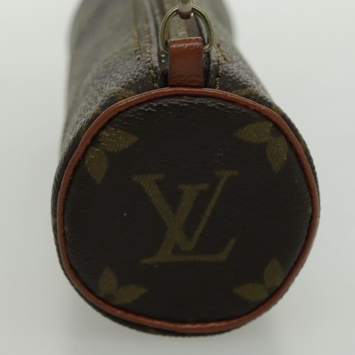 LOUIS VUITTON Monogram Papillon Pouch LV Auth 96496