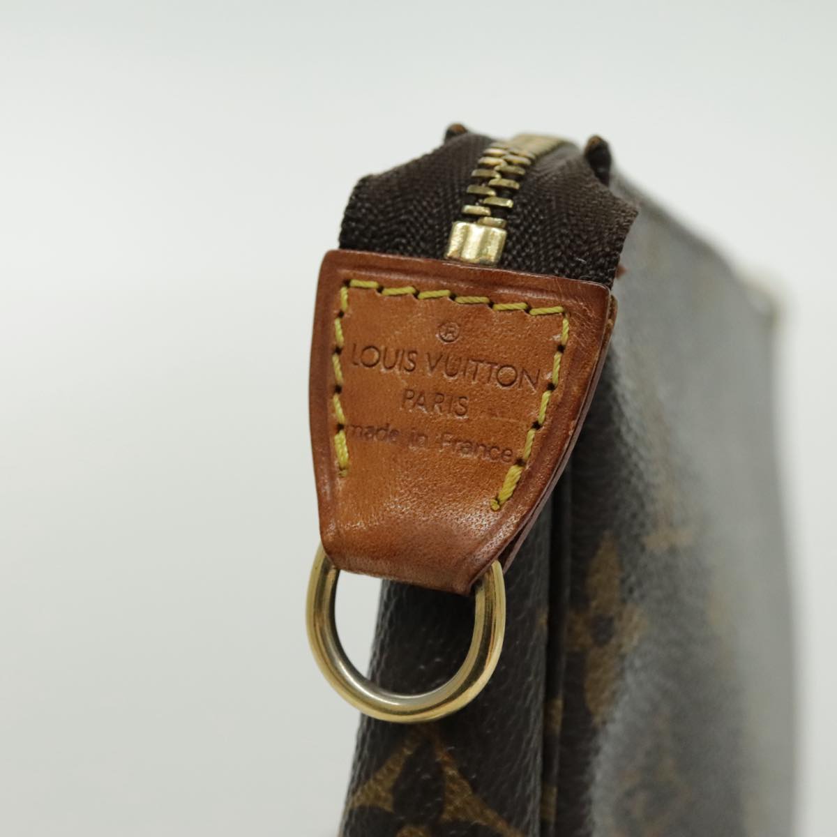 LOUIS VUITTON Monogram Pochette Accessoires Pouch M51980 LV Auth 96499