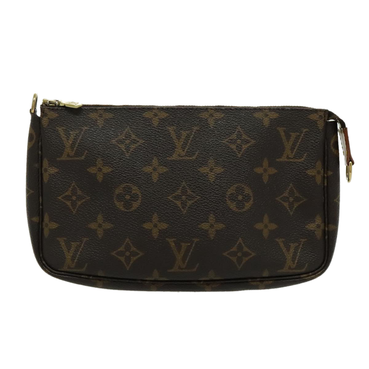 LOUIS VUITTON Monogram Pochette Accessoires Pouch M51980 LV Auth 96499