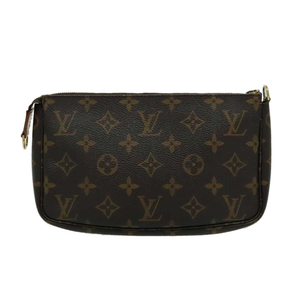 LOUIS VUITTON Monogram Pochette Accessoires Pouch M51980 LV Auth 96499