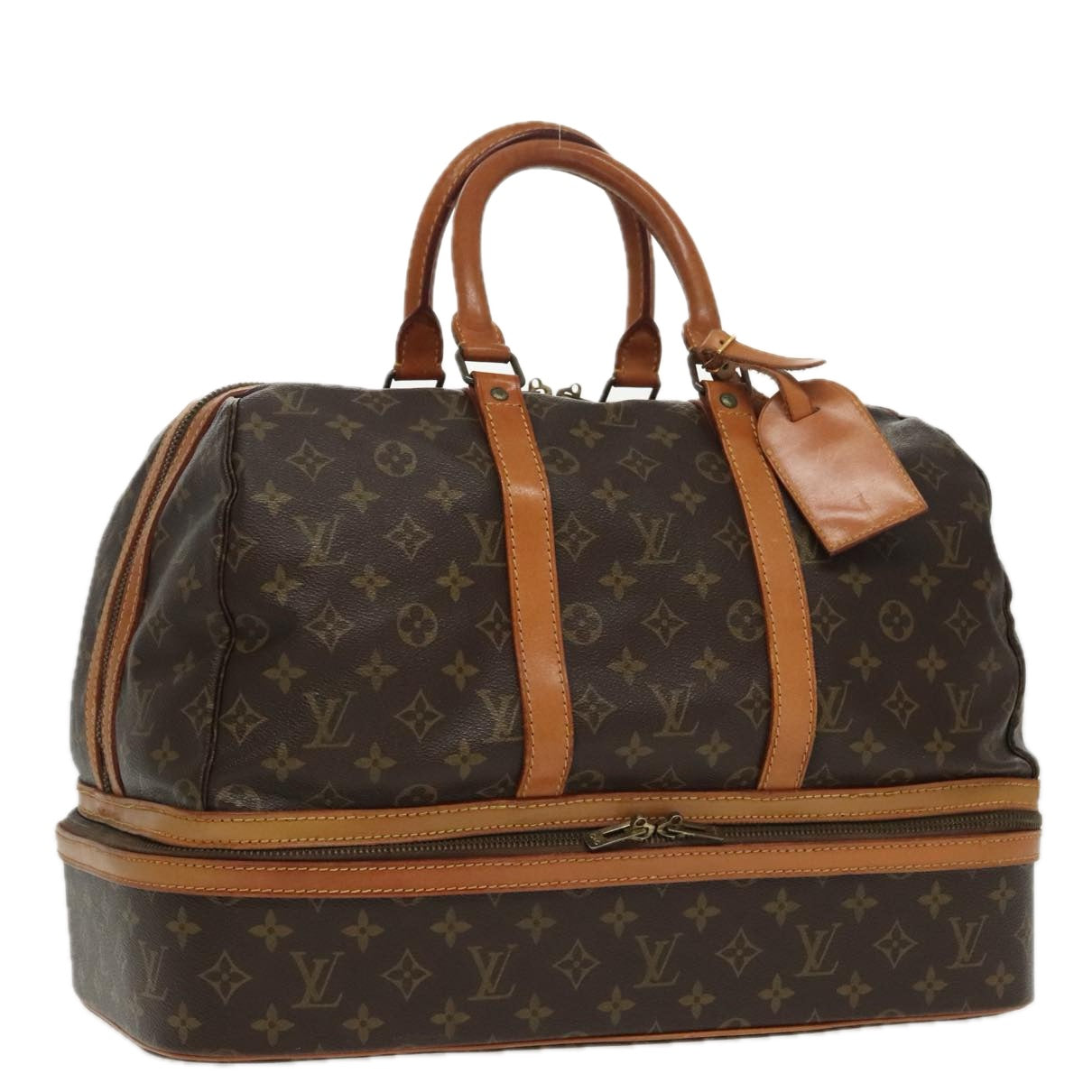 LOUIS VUITTON Monogram Sack Sports Boston Bag M41444 LV Auth 96502