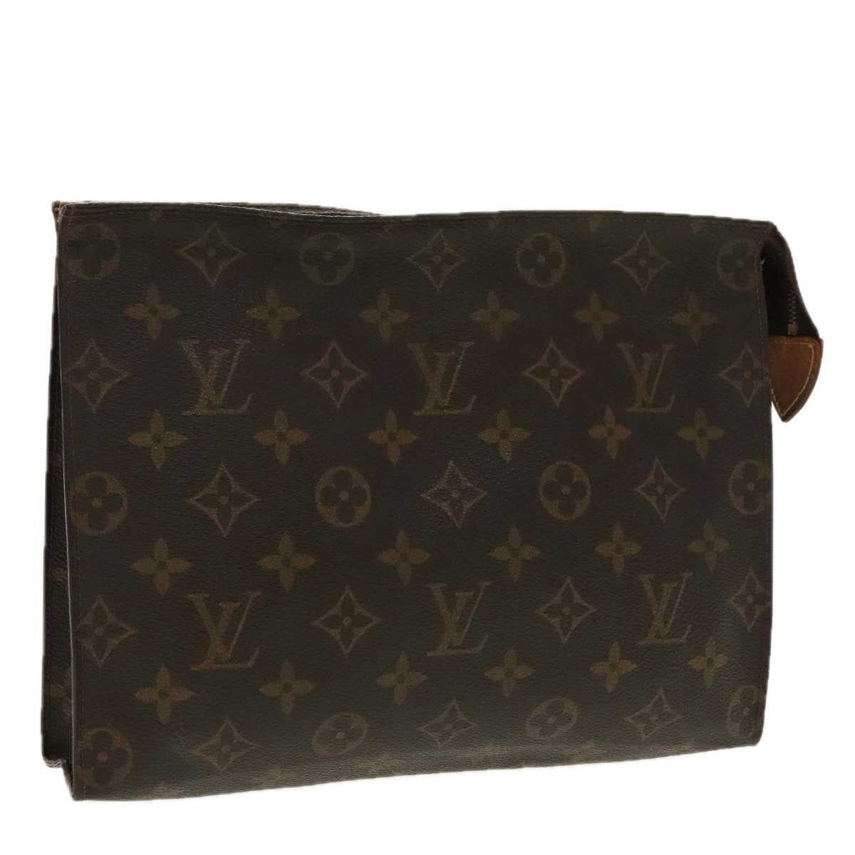 LOUIS VUITTON Monogram Poche Toilette 26 Pouch M47542 LV Auth 96504