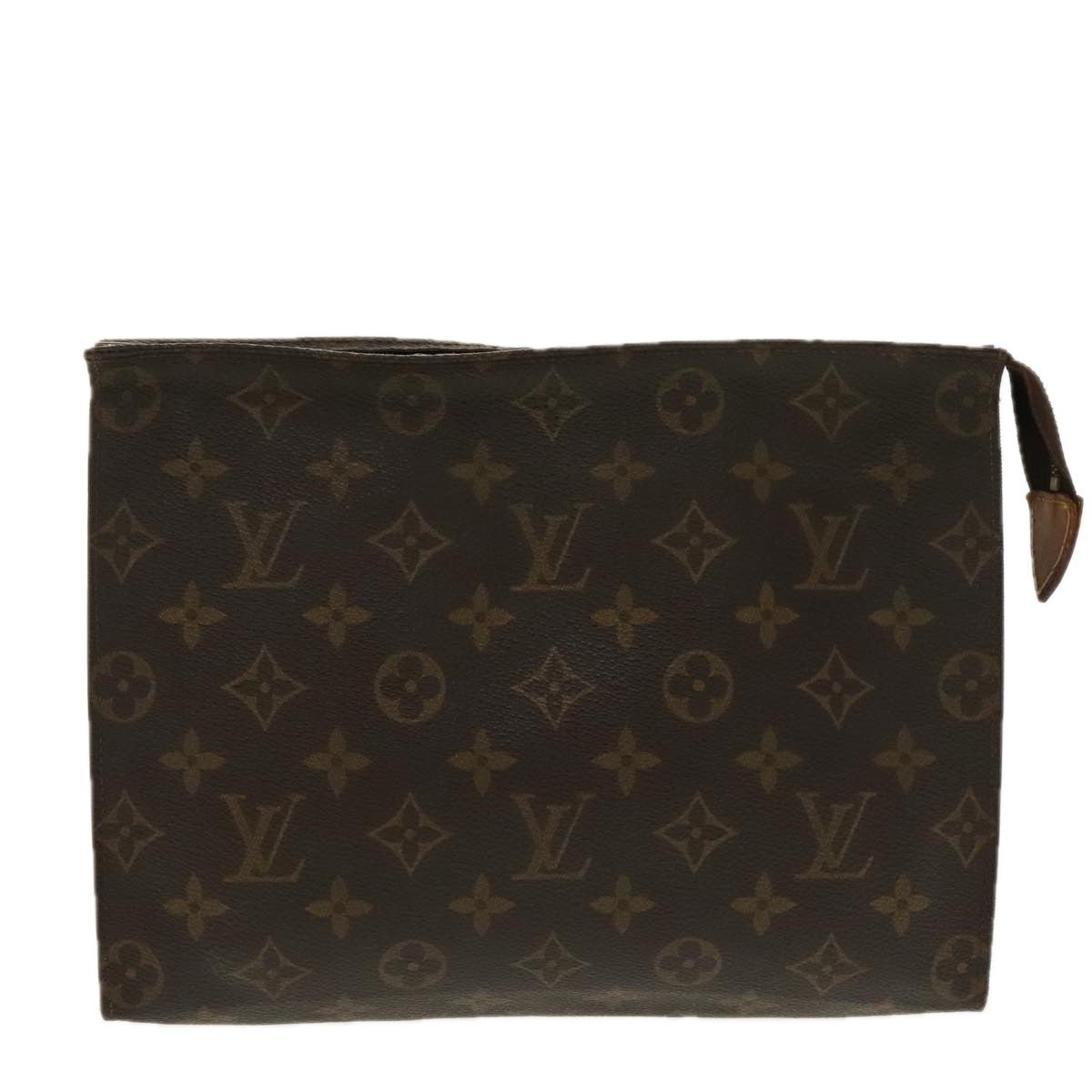 LOUIS VUITTON Monogram Poche Toilette 26 Pouch M47542 LV Auth 96504