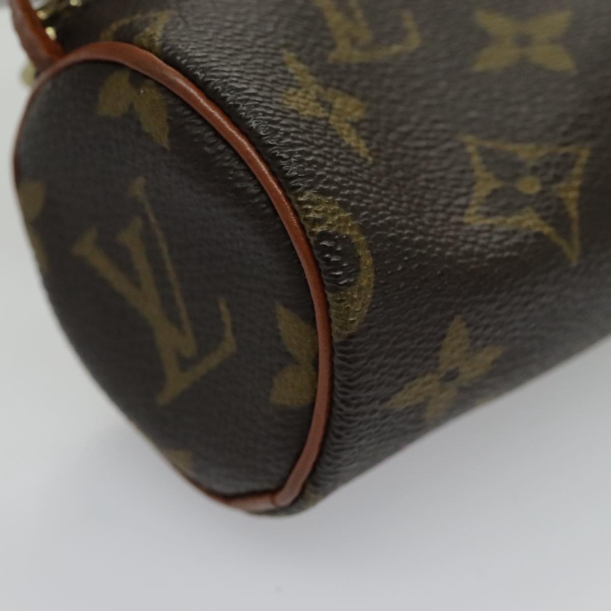 LOUIS VUITTON Monogram Papillon Pouch LV Auth 96506