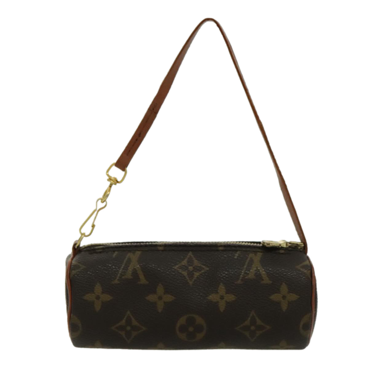 LOUIS VUITTON Monogram Papillon Pouch LV Auth 96506