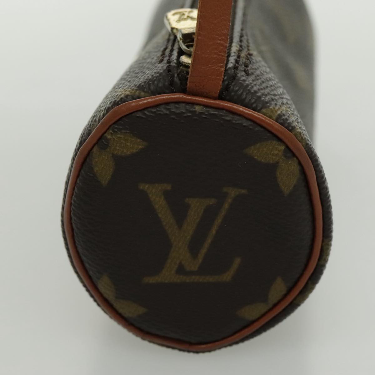 LOUIS VUITTON Monogram Papillon Pouch LV Auth 96506