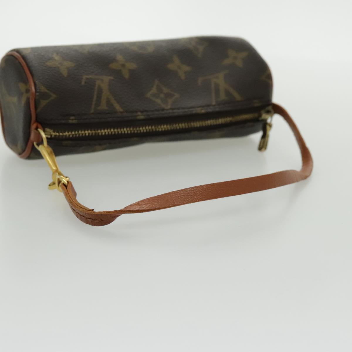 LOUIS VUITTON Monogram Papillon Pouch LV Auth 96506