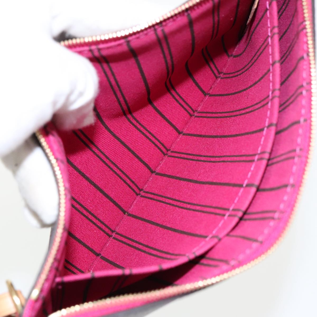 LOUIS VUITTON Monogram Neverfull MM Tote Bag M40156 LV Auth 96507A