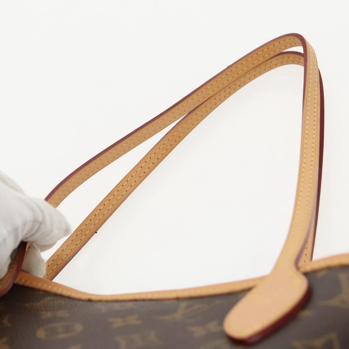 LOUIS VUITTON Monogram Neverfull MM Tote Bag M40156 LV Auth 96507A