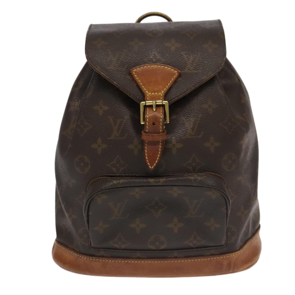 LOUIS VUITTON Monogram Montsouris MM Backpack M51136 LV Auth 96512