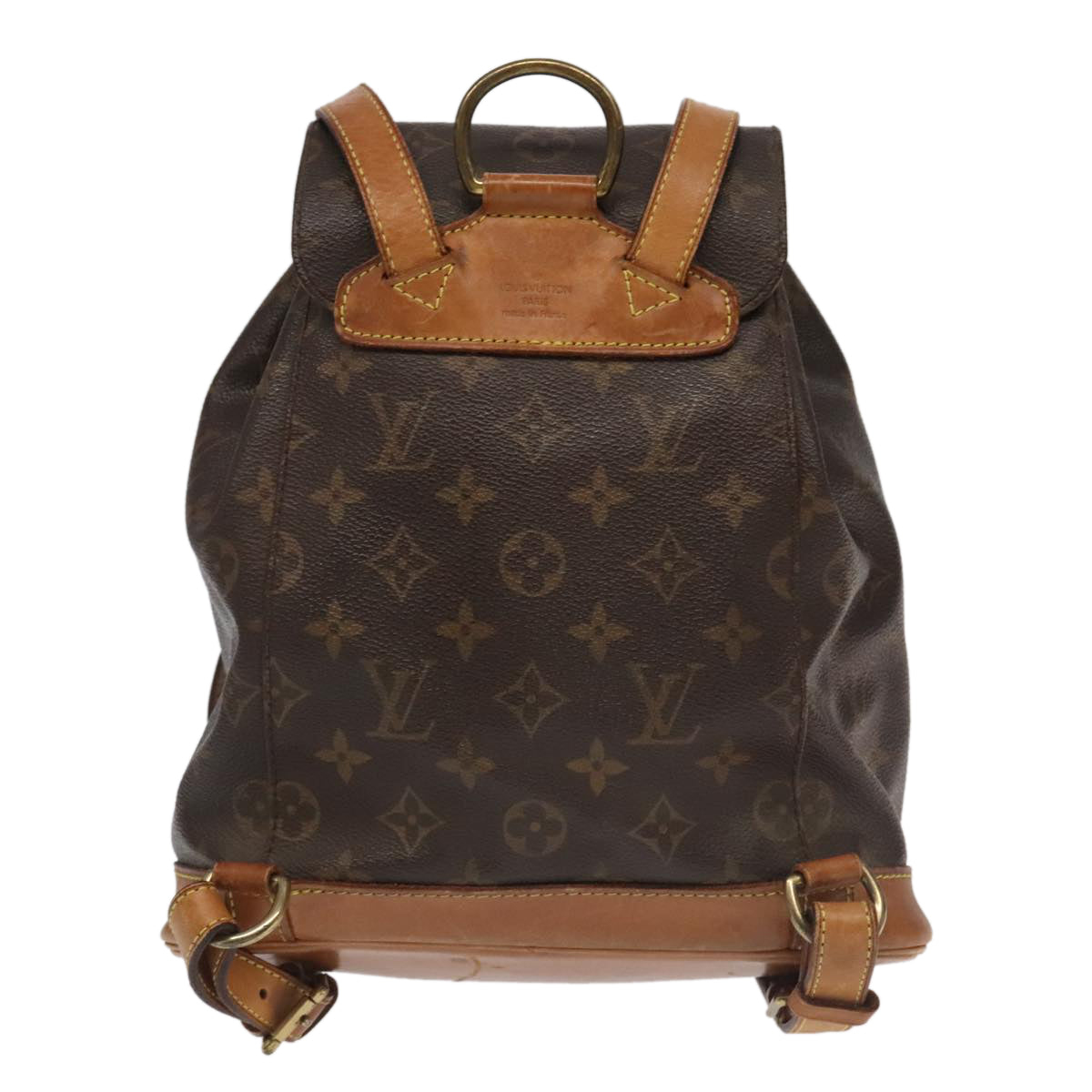 LOUIS VUITTON Monogram Montsouris MM Backpack M51136 LV Auth 96512