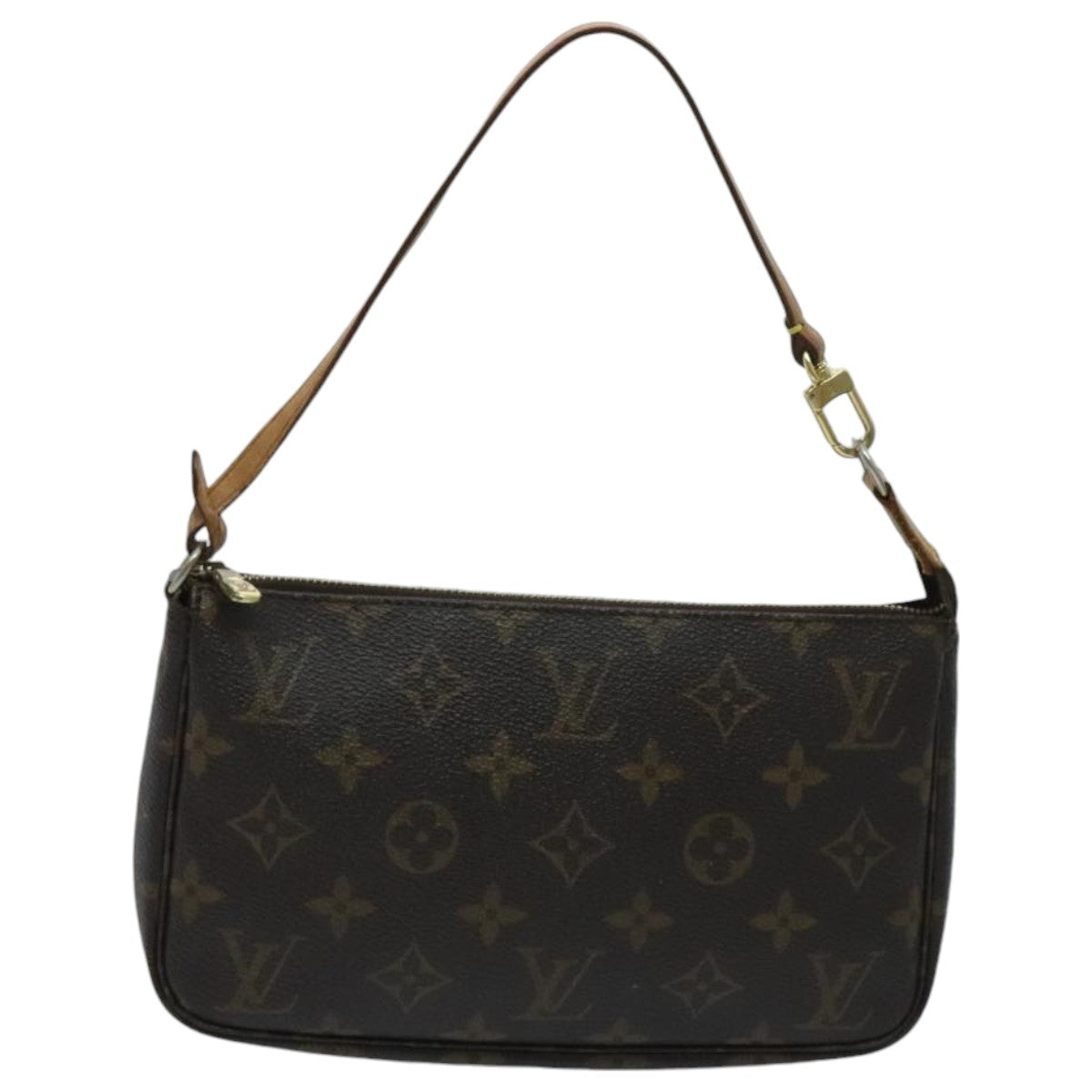 LOUIS VUITTON Monogram Pochette Accessoires Pouch M51980 LV Auth 96531