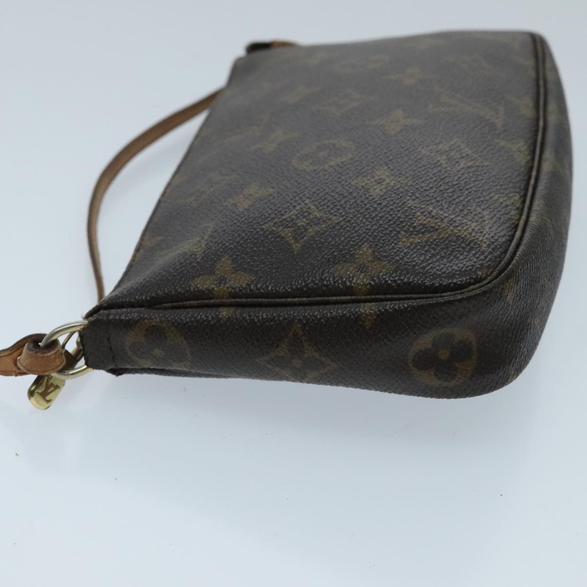 LOUIS VUITTON Monogram Pochette Accessoires Pouch M51980 LV Auth 96531