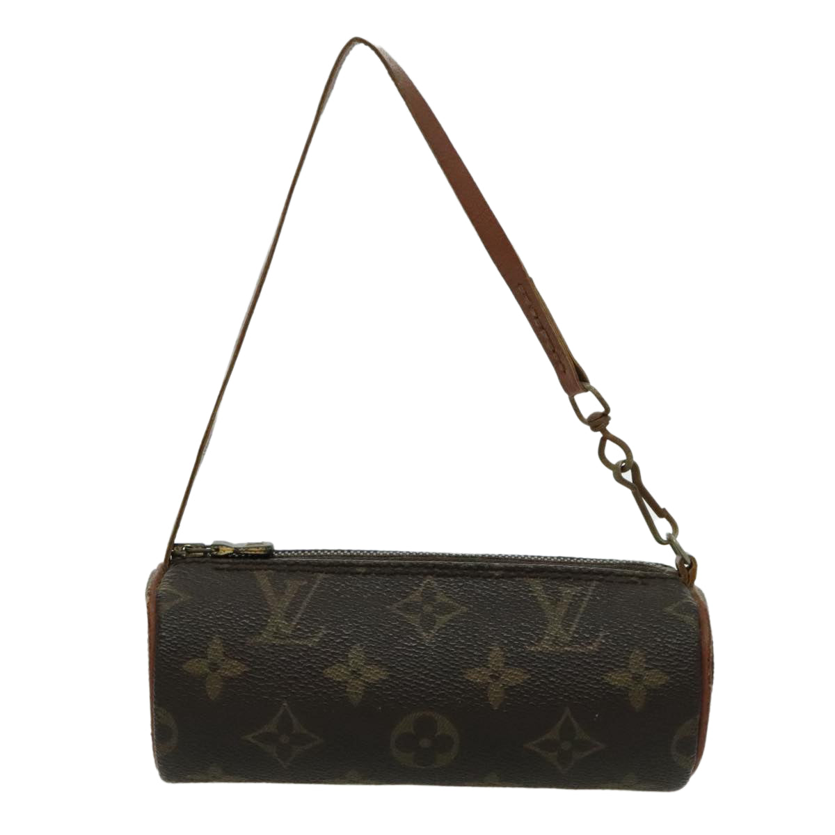 LOUIS VUITTON Monogram Papillon Pouch Pouch LV Auth 96541