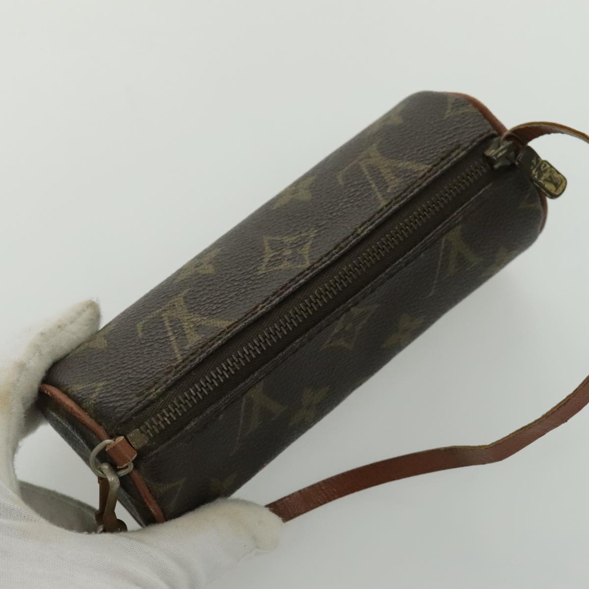 LOUIS VUITTON Monogram Papillon Pouch Pouch LV Auth 96541