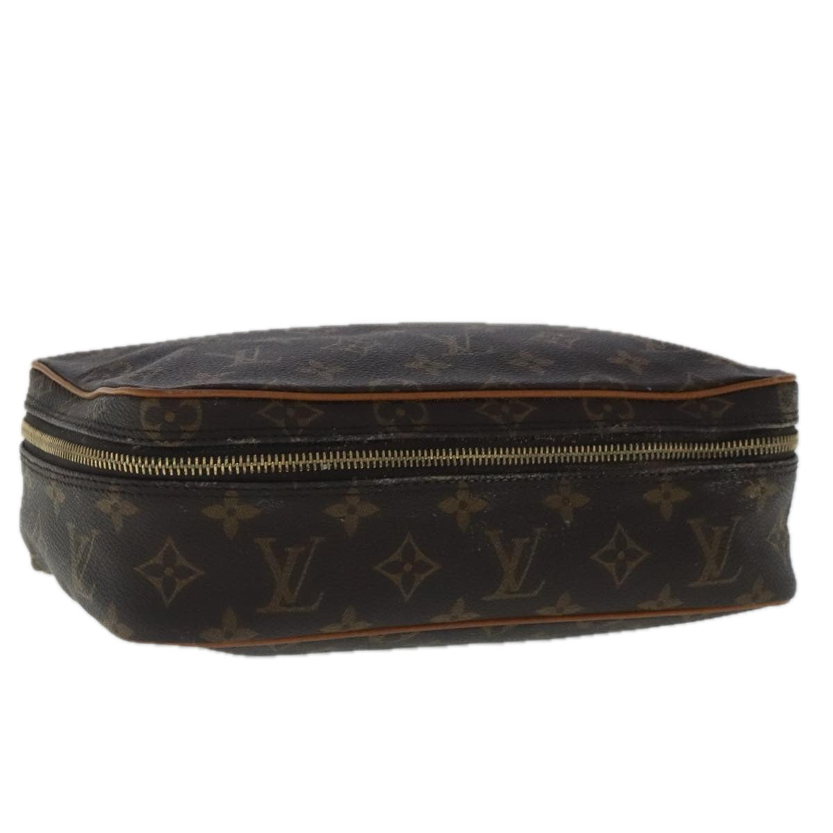 LOUIS VUITTON Monogram Trousse Boite Cosmetic Pouch M47640 LV Auth 96549