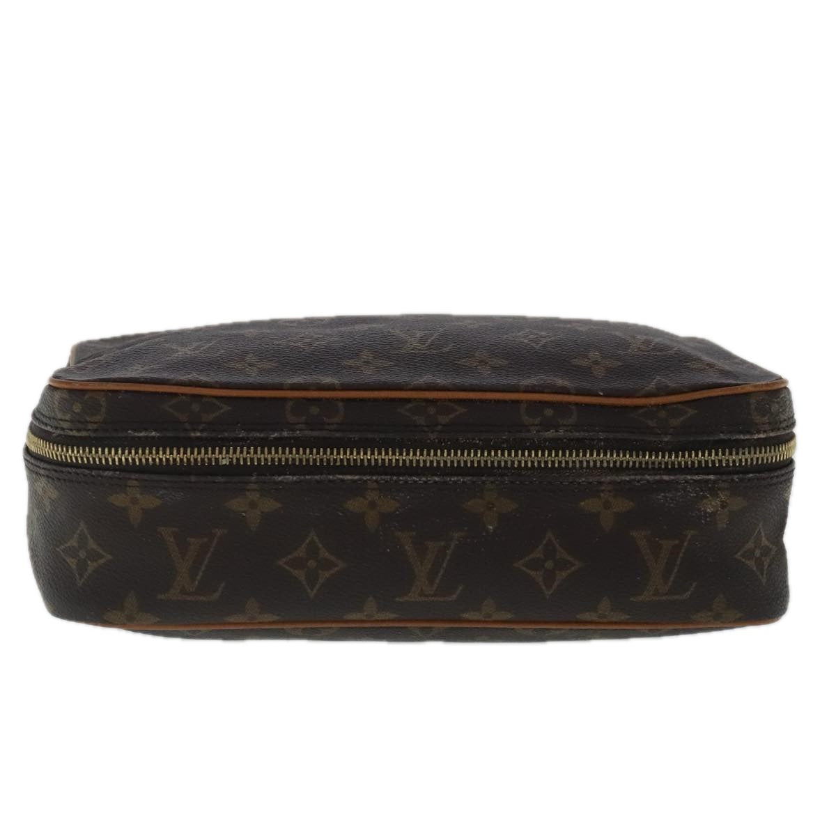 LOUIS VUITTON Monogram Trousse Boite Cosmetic Pouch M47640 LV Auth 96549