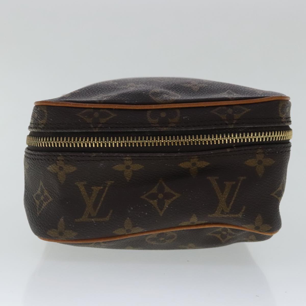 LOUIS VUITTON Monogram Trousse Boite Cosmetic Pouch M47640 LV Auth 96549