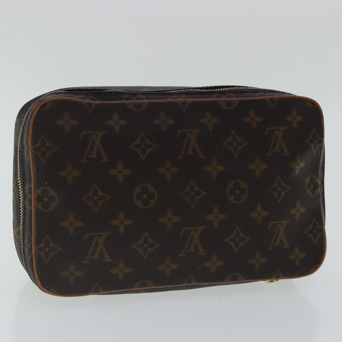 LOUIS VUITTON Monogram Trousse Boite Cosmetic Pouch M47640 LV Auth 96549