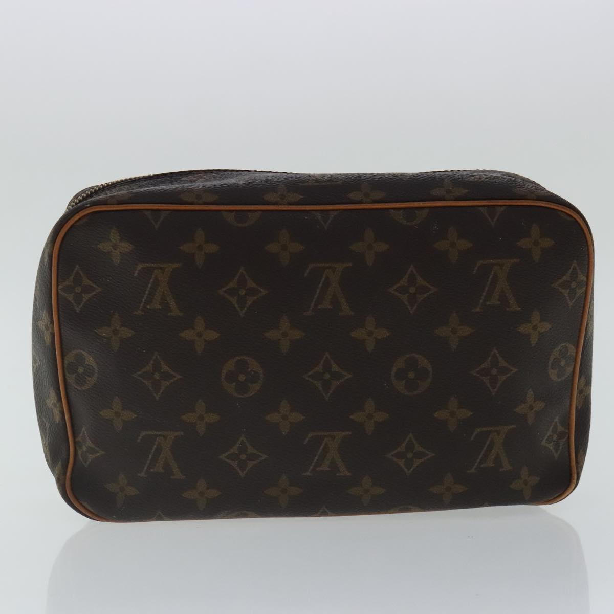 LOUIS VUITTON Monogram Trousse Boite Cosmetic Pouch M47640 LV Auth 96549