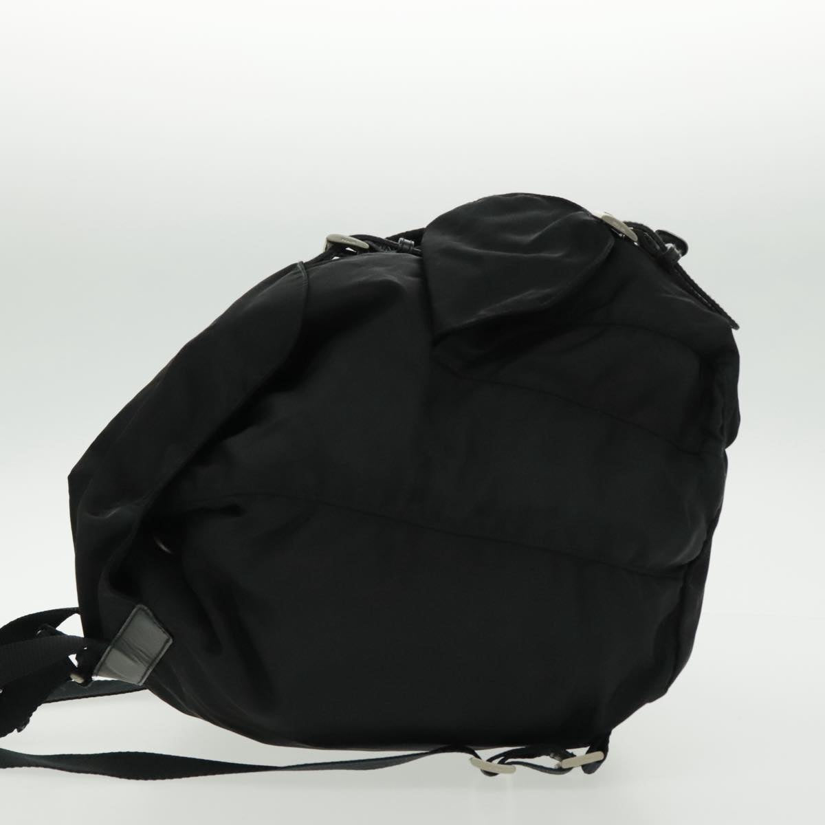 PRADA Backpack Nylon Black Auth 96661