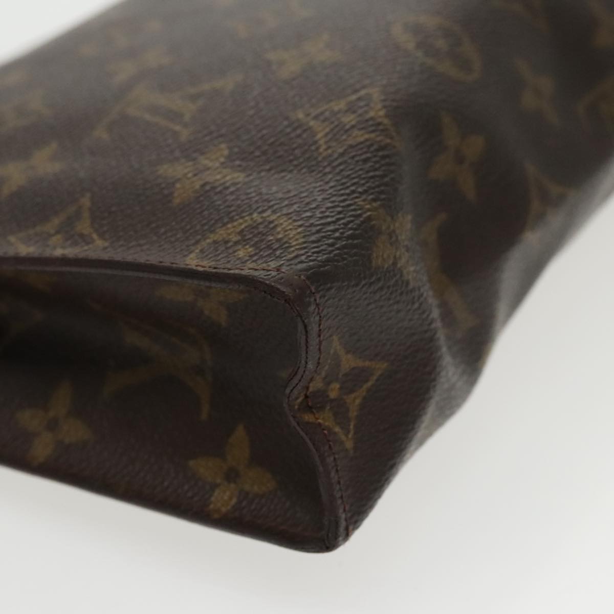 LOUIS VUITTON Monogram Poche Toilette 26 Pouch M47542 LV Auth 96681