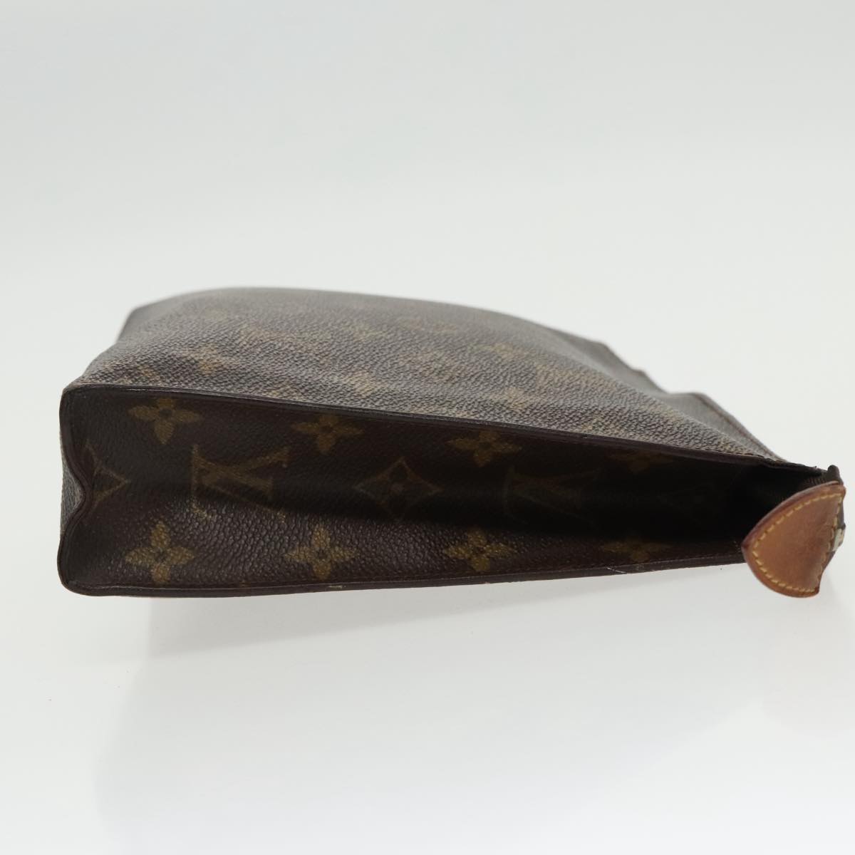 LOUIS VUITTON Monogram Poche Toilette 26 Pouch M47542 LV Auth 96681