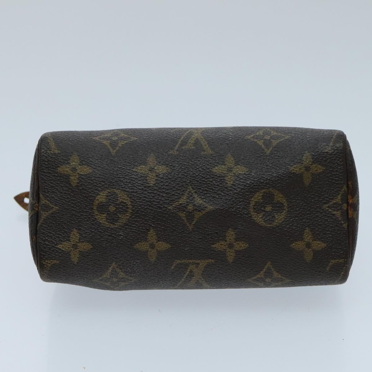 LOUIS VUITTON Monogram Mini Speedy Hand Bag M41534 LV Auth 96683
