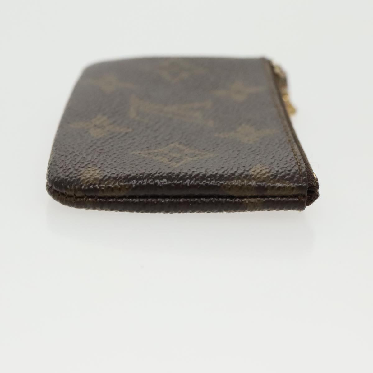 LOUIS VUITTON Monogram Pochette Cles Coin Purse M62650 LV Auth 96684