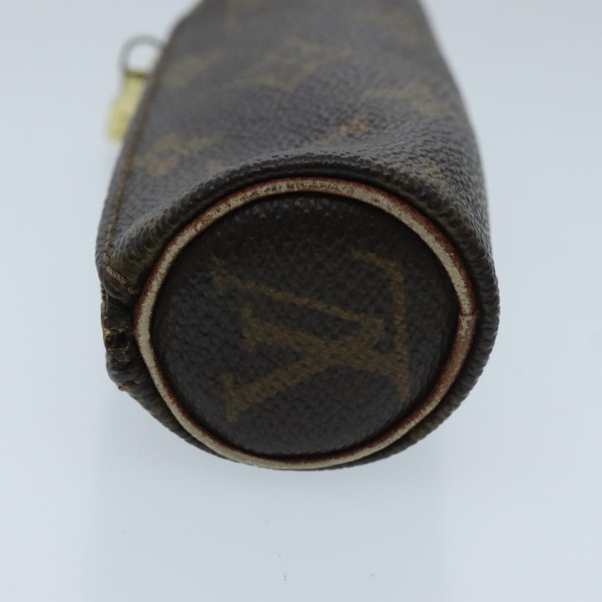 LOUIS VUITTON Monogram Etui 3 Ball de Golf Pouch M58249 LV Auth 96686