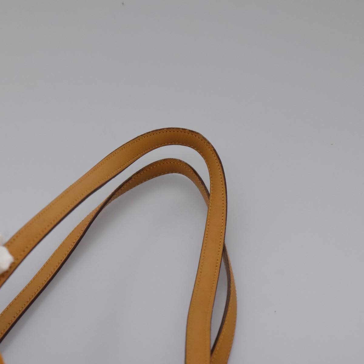 PRADA Shoulder Bag Nylon Orange Auth 96714