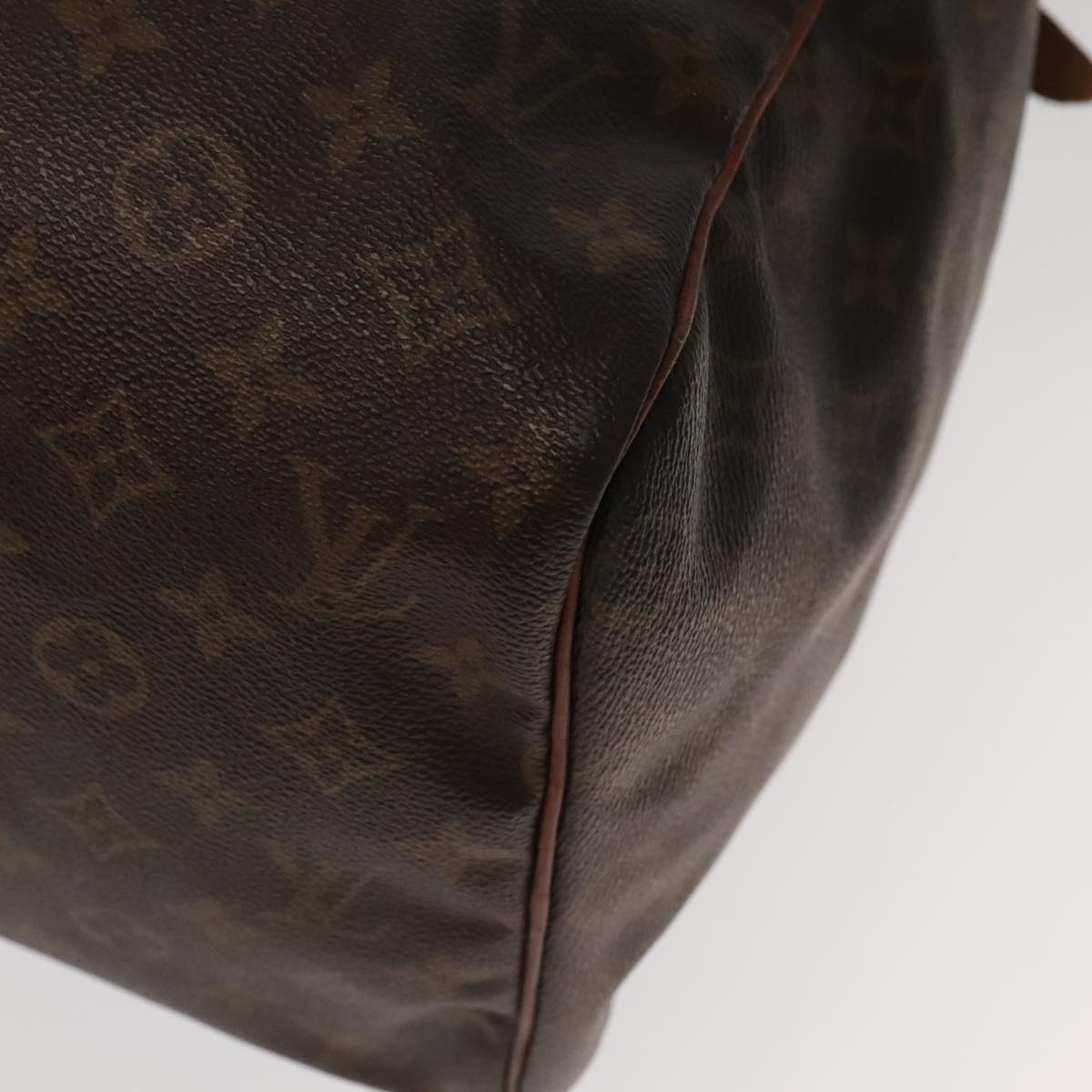 LOUIS VUITTON Monogram Sac Souple 45 Boston Bag M41624 LV Auth 96730